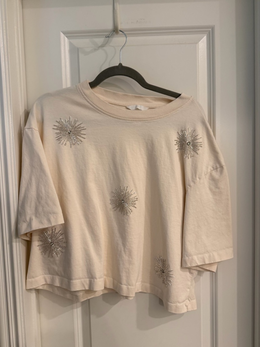 Beaded crop top
